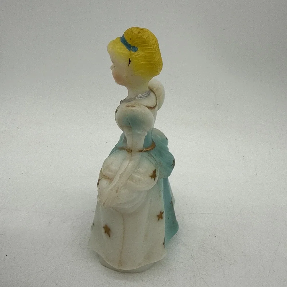 Vintage Snow White & Cinderella Hard Plastic Cake Toppers? 1960s 4.5